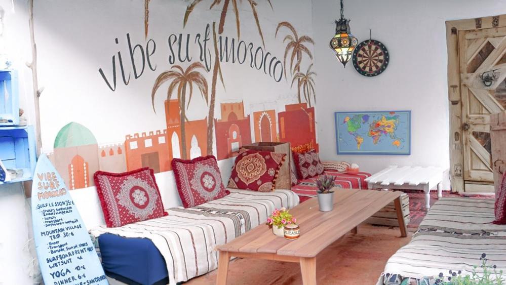 Vibe Surf Morocco Panzió Tamraght Kültér fotó